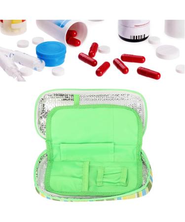 Insulin Cooler Travel Case Multi Layer Lightweight Insulin Cooler Travel Carrying Cooling Bag for Indoor Outdoor Portable Zipper Design Cooler Bag for Insulin Pens - Buy Online on SooperMarket.com