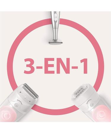 Braun Silk- pil 5 Epilator & Women's Razor - Electric Hair Removal & Bikini Trimmer with Massage Attachment Swiveling Head | Shop Internationally - Buy Online on SooperMarket.com