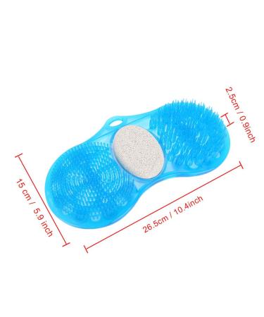Shower Foot Scrubber Mat - Massage and Cleanse Feet Easily - Buy Online on SooperMarket.com