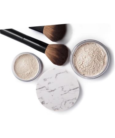 HAPINARY 4 Pcs Storage Box Refillllable Powder Case Face Powder Case Cosmetic Powder Container - Buy Online on SooperMarket.com