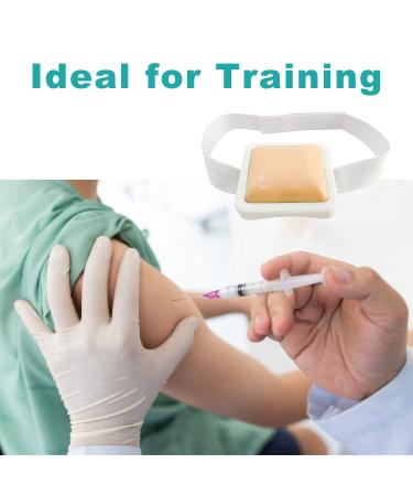 Injection Pad - Plastic Intramuscular Injection Practice/Trainng Pad Kit for Nurse Nursing Students im sq Shot 2 Pack - Buy Online on SooperMarket.com