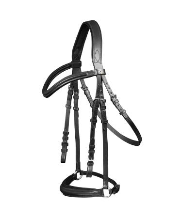 WALDHAUSEN - Hannover Standard Bridle Black Warmblood-full