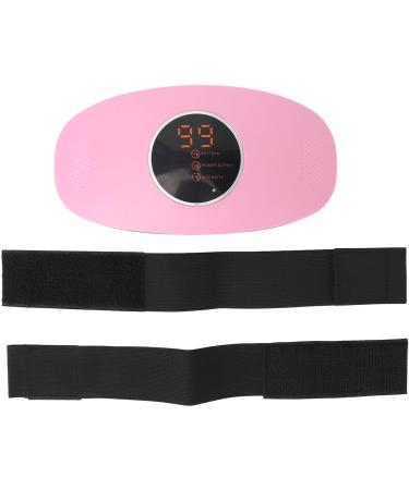 Electric Waist Massage Belts - Cramp Relief & Wireless Heating Cushions with 3 Modes 26 Speeds 360-Degree Wrap for Slimming - Portable & Stylish in Pink - Buy Online on SooperMarket.com