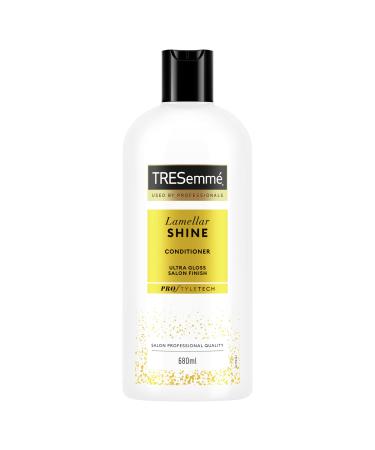 TRESemm Lamellar Shine Conditioner with patented Lamellar Technology hair care product for an ultra-glossy salon finish 680 ml Lemon floral citric fresh and sweet 680 ml (Pack of 1)