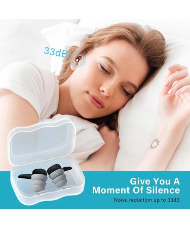 Soft Silicone Reusable Ear Plugs for Sleeping - Noise Cancelling & Sound Blocking - 1 Pair - Buy Online on SooperMarket.com