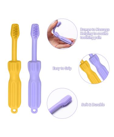 CLdy Baby Teething Toys - BPA-Free Silicone Teething Rings & 2-Pack Tubes | Best Dental Aid for Toddlers & Babies 3+ Months - Buy Online on SooperMarket.com