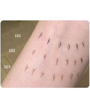 DHliIQQ Double Tip Lower Eyelash Pencil Double Tip Lower Eyeliner Pencil Waterproof Liquid Eyeliner Pencil Long Lasting Eyeliner Eye Makeup Tool for Women Ladies 101 # gray black - Buy Online on SooperMarket.com