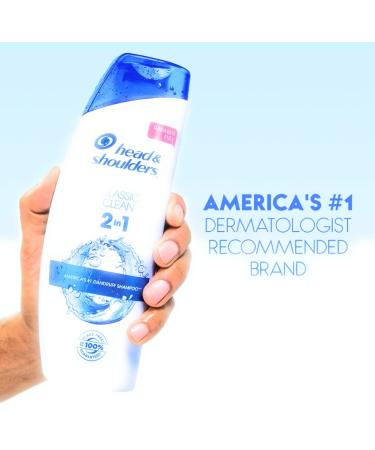 Head & Shoulders Classic Clean 2-in-1 Shampoo + Conditioner 23.7oz - Best International Shipping & Quality Care - Buy Online on SooperMarket.com