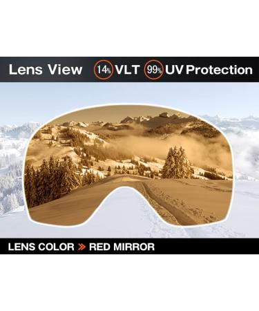 Oakley Crowbar Snow Goggle Ski Snowboard Zero Replacement Lens - Buy Online on SooperMarket.com