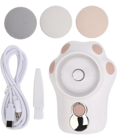 Electric Feet Callus Remover with 360 Head 3 Grinding Heads Ambient Lighting for Dead Hard Skin Pedicure Tool for Dry Feet Rechargeable Portable Electronic Foot File - Buy Online on SooperMarket.com