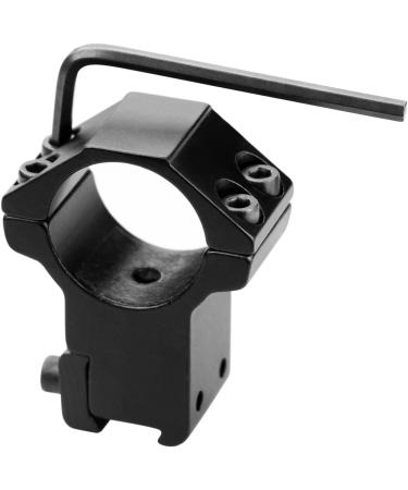 Modkin 1 Inch Dovetail Scope Rings - High Profile Mount for 11mm Rails - Set of 2 with Stop Pin - Buy Online on SooperMarket.com