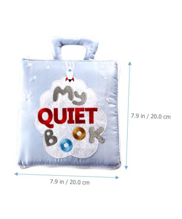 Buy Abaodam 4-Piece Functional Book Travel Toys - Interactive Busy Books for Toddlers & Babies - Soft Fabric Educational Toys - Buy Online on SooperMarket.com
