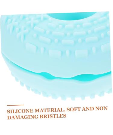 Makeup Brush Cleaning Pad - 8.3x8.3cm Blue | Third Gear Cleaner for Easy Brush Care - International Shipping Available - Buy Online on SooperMarket.com