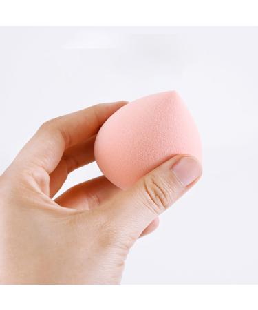 Verdant Touch Makeup Sponge Powder Puff Makeup Sponge Powder Puff Wet and Dry Combined Beauty Makeup Egg Pink/Coffee