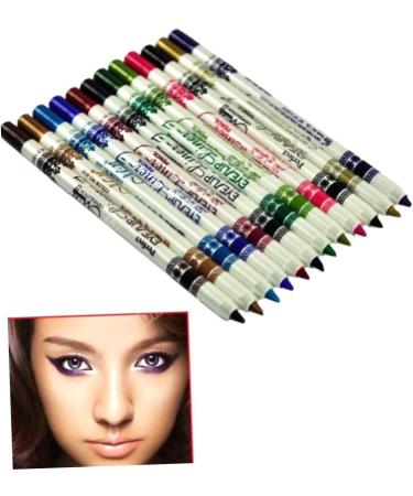 PLAFOPE 3pcs 12 Waterproof Eyeliner Pencil Eyebrow Pencil Makeup Eyeliner Glitter Outfit Flash Suit - Buy Online on SooperMarket.com