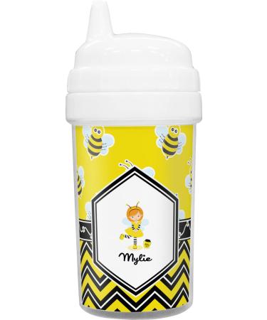 YouCustomizeIt Buzzing Bee Toddler Sippy Cup (Personalized)
