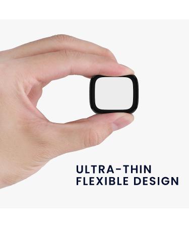 kwmobile Cover Set for Huami Amazfit GTS 2 Mini - Tempered Glass and Plastic Frame - Black (2 Pack) - Buy Online on SooperMarket.com