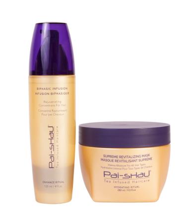 Pai-Shau Biphasic Infusion and Supreme Revitalizing Mask 2 Piece Set