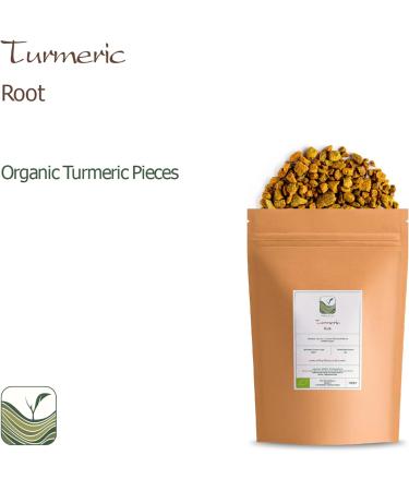 Turmeric Kurkuma Root Organic Spice - The spice of life tea - Curcuma longa - Curcumin Herbal Tea 200g - Buy Online on SooperMarket.com