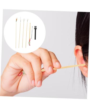 Ear Cleaning Kit with Bamboo Ear Pick & Spiral Cleaner - 1 Set for Safe Ear Wax Removal - Buy Online on SooperMarket.com