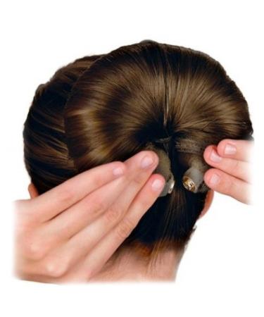 3-Piece Dutt Pillow Hair Knot Rollers - Magical Foam Hair Donut Accessories for Women | DIY Ponytail Holders in Multicolors - Buy Online on SooperMarket.com