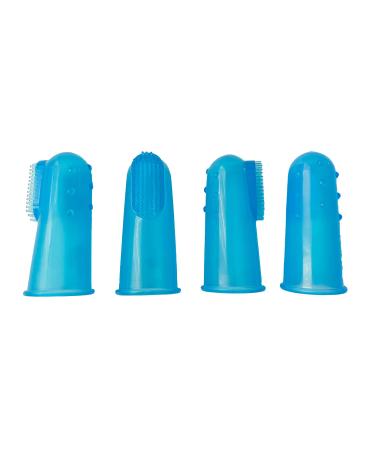 Wahl Canada Pet Finger Toothbrush 4 Pk Pet Finger Brush For Dogs & Cats Pet Teeth Brushes Pet Teeth Care Silicone Finger Brush Pet Dental/Teeth Brush Easy To Use On Your Pets Teeth - Model 58482