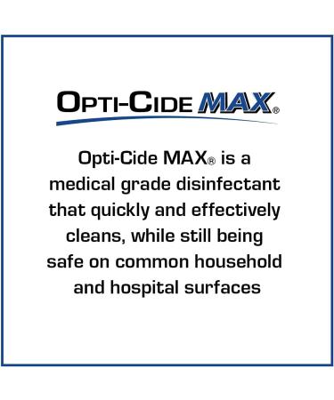 Micro-Scientific Opti-Cide Max Disinfecting Wipes (2 Pack) - 320 Hospital Grade EPA Registered Wipes - Buy Online on SooperMarket.com