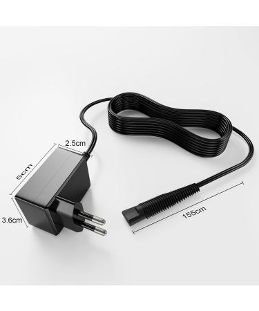 12V Charging Cable Power Supply for Braun Shavers & Silk-EPIL 9 5 7 - International Shipping Available - Buy Online on SooperMarket.com