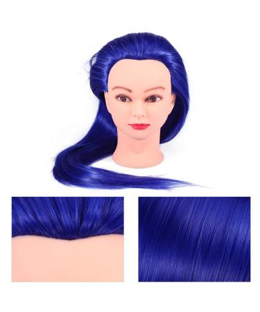 24-Inch Human Hair Training Head for Hairdressing - Realistic Cosmetic Doll Head (02#) - Perfect for Stylists & Students - Buy Online on SooperMarket.com