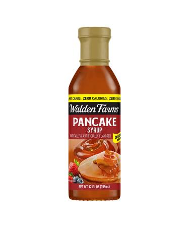 Walden Farms Pancake Syrup - 12 Fl Oz (2-Pack) | Sugar-Free & Low-Calorie - Buy Online on SooperMarket.com