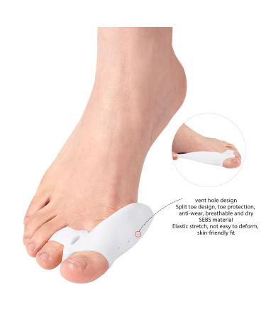 Anggrek Hallux Valgus Corrector 6pcs - Bunion Corrector for Toe Correction and Discomfort Relief (L) - Buy Online on SooperMarket.com