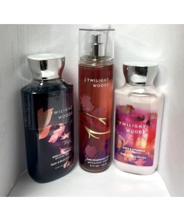 Bath and Body Works Twilight Woods Set - Shower Gel, Body Lotion, Fragrance Mist - 10 oz - Buy Online on SooperMarket.com