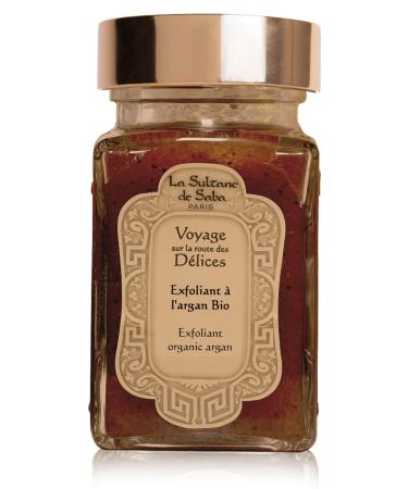 La Sultane de Saba Face Scrub - Bio Argan & Orange Blossom | 100ml - Exfoliating Glow for All Skin Types - Ship Worldwide - Buy Online on SooperMarket.com