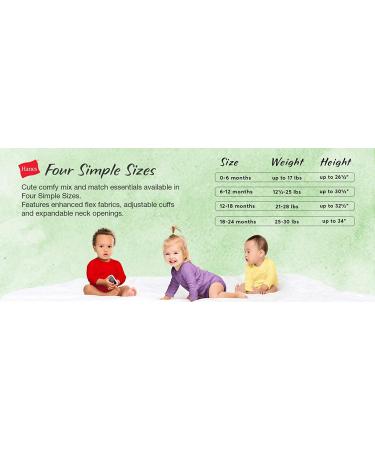 Hanes Ultimate Baby Flexy 3 Pack Diaper Covers - Baby 18-24 Months (White) - Buy Online on SooperMarket.com