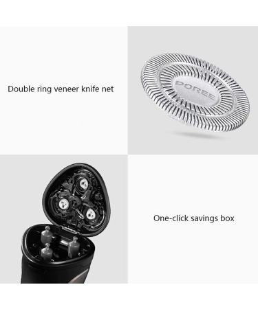 GeRRiT Electric Razor for Men - Rechargeable Wet & Dry Waterproof Shaver with Pop-up Beard Trimmer Best International Shipping - Buy Online on SooperMarket.com