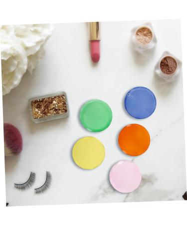 15 Pcs Grafting Eyelash Spacer & Glue Tray - Creative Glass Holder for Eyelash Extensions - 4.4x4.4cm - Buy Online on SooperMarket.com