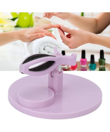 Nail Polish Bottle Holder Nail Polish Fixing Clip Auxiliary Reclining Nail Painting Tools Wearable Nail Polish Bottle Holder for Nail Salons(Pinkish Purple) - Buy Online on SooperMarket.com