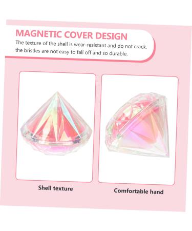 NOLITOY Diamond Shaped Makeup Brush Set | Professional Blush & Foundation Brushes for Women | Creative Cosmetic Tools for Flawless Makeup - Buy Online on SooperMarket.com