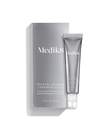 Medik8 Crystal Retinal Ceramide Eye 3 - Brightening & Smoothing Eye Cream for Sensitive Skin - 0.5 oz - Buy Online on SooperMarket.com