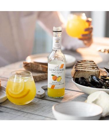 Luscombe Sicilian Citrus Crush (12x27cl) - Organic Sicilian Orange & Lemon Juice Vegan & Gluten Free - Devon Spring Water - Buy Online on SooperMarket.com