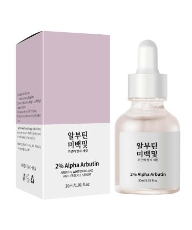 2% Alpha Arbutin Alpha Arbutin Serum Dark Spots Removal Age Spot Remover for Face Dark Spot Remover for Face and Body Face Serum for Women & Men Plump and Smooth 30ml