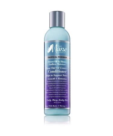 The Mane Choice Tropical Moringa Sweet Oil & Honey Endless Moisture Rinse Out or Leave In Conditioner  8 Ounce