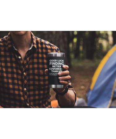 NewEleven Coworker Leaving Gifts Tumbler - Dead to us navy - 20 Oz. - Buy Online on SooperMarket.com