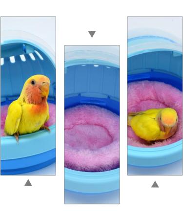 POPETPOP 2 Sets brooding bird warm nest hamster stuffed animals sightseeing pet parrot carrier cage Pet Cage outdoor bird carrying cage budgie small plastic hamster cage travel carry bag - Buy Online on SooperMarket.com
