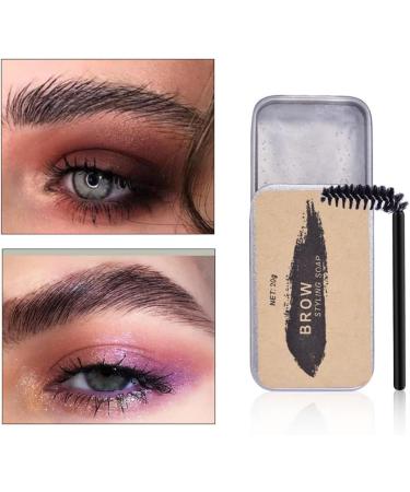 Eyebrow Soap Wild Eyebrow Styling Shaping Wax Colorless Natural Eyebrow Cream for Stylish Eyebrow Shaping Wax - Buy Online on SooperMarket.com