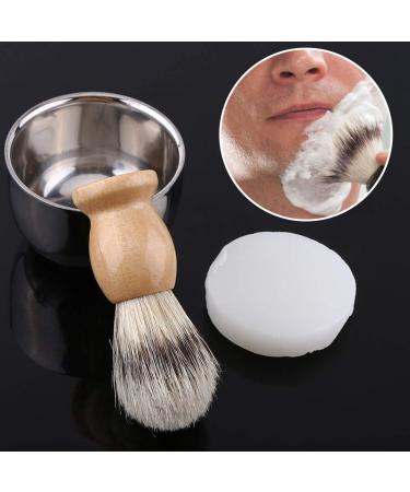 Classic Shaving Set for Men | Black Razor Holder Nylon Brush & Stainless Steel Bowl | Double-Sided Safety Razor | Luxury Grooming Kit - Buy Online on SooperMarket.com
