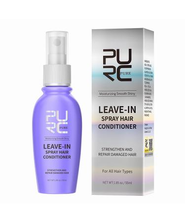 mercham Coconut Oil for Hair Growth 100% Natural Fractionated Coconut Oil Hair Serum for Dry Damaged Hair Hair Loss Treatment for Men & Women Leave-in Spray Hair Oil for All Hair Types-55ml