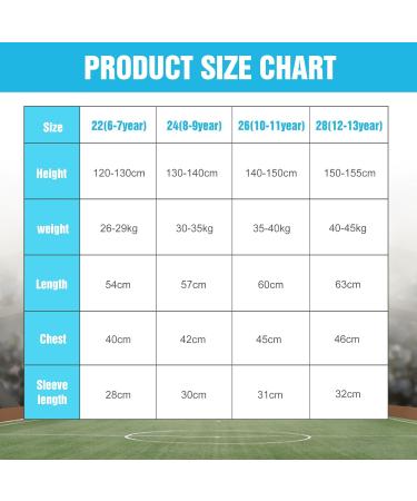 ATU VITA 23/24 Child Football Trikot Set - No. 9 Home/Away Jersey Youth Sports Shirt Shorts & Socks Suit for Young Footballers - Buy Online on SooperMarket.com