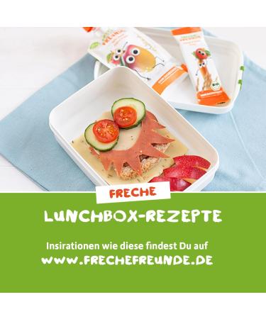 Cheeky Friends Bio Quetschie - Apple Banana Spinach & Cucumber Puree for Babies (6-Pack 6 x 100g) | Organic Baby Food International Shipping - Buy Online on SooperMarket.com