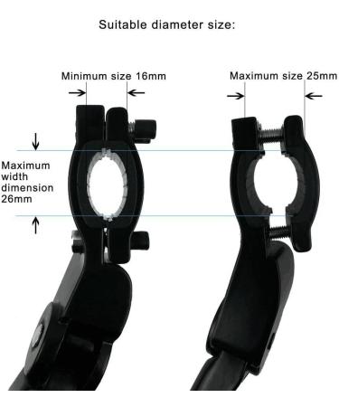 BlueSunshine Adjustable Alloy Bike Kickstand for 22-26 Bicycles - Black - Buy Online on SooperMarket.com